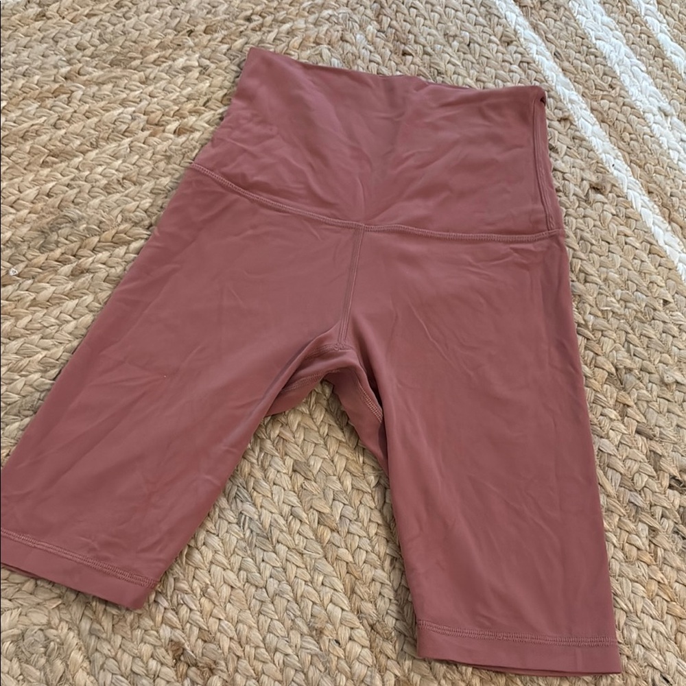 lululemon athletica Pink Bike Shorts